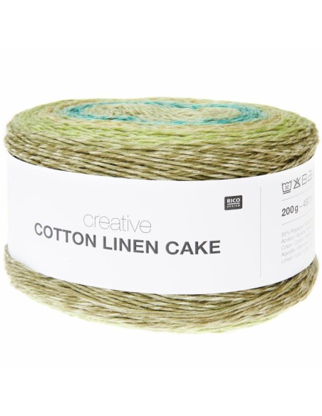 Creative Cotton Linen Cake 007 Olive shades