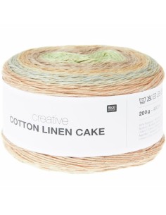 Creative Cotton Linen Cake 001 Pastel shades 2