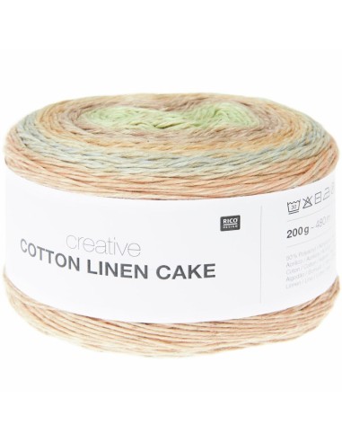 Creative Cotton Linen Cake 001 Pastel shades