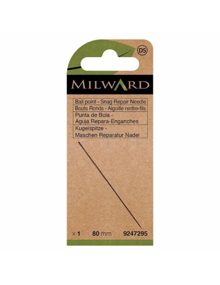 Met deze wondernaald werk je losse en pluizige draadeinden eenvoudig weg