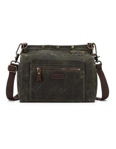 Vervoer je projecten stijlvol met deze 3-in-1 canvas projecttas van Della Q.