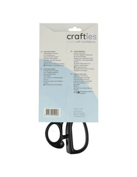 Crafties Kleermakersschaar met hoes 20.3 cm