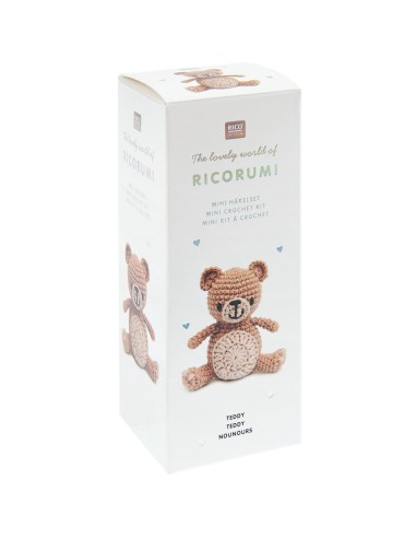 Ricorumi Mini Easy Crochet Kit Teddy