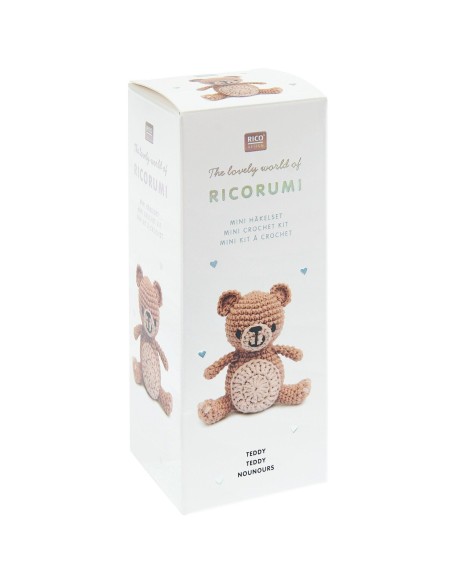 Ricorumi Mini Easy Crochet Kit Teddy