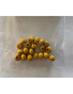 Houten kralen 6 mm bruin, voor diverse doeleinden geschikt |'t lemster Wolhus heeft ze op voorraad