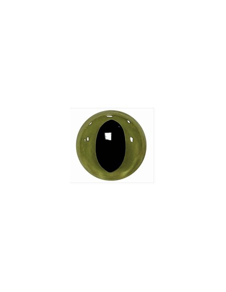 poezenogen groen 20 mm (per paar)