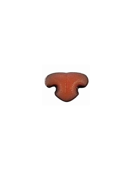 veiligheidsneusje zalm/ rood 15 mm