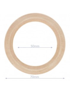 Houten bijtring buitenmaat 70 mm|het Lemster Wolhus heeft ze op voorraad