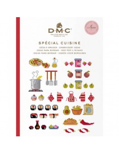 DMC boek ideeën om te borduren keuken