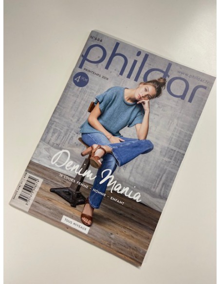 Phildar patroonboekje 684 denim mania