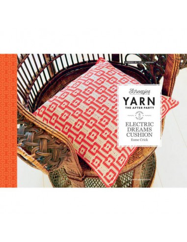 Yarn after party 46 Electric dreams cushion
