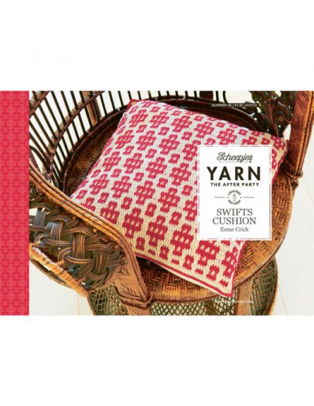 Yarn after party 45 Swifts cushion