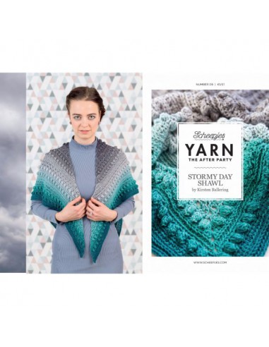 Haakpakket the stormy day omslagdoek