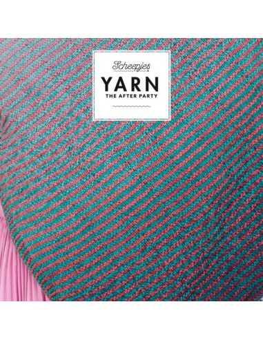 Scheepjes Yarn after party 19 read between the lines shawl