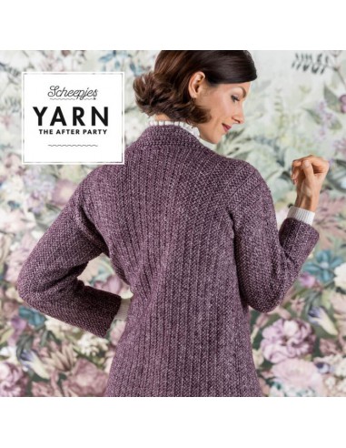 Scheepjes yarn after party 29 Herringbone cardigan