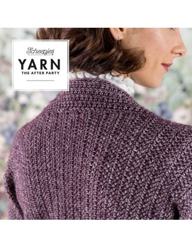 Scheepjes yarn after party 29 Herringbone cardigan