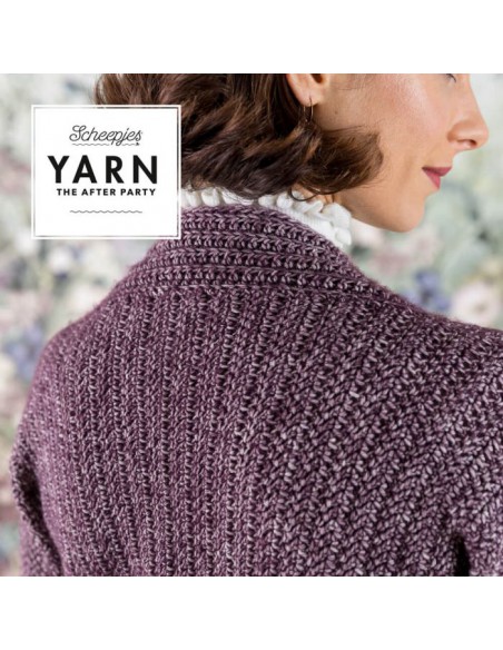 Scheepjes yarn after party 29 Herringbone cardigan