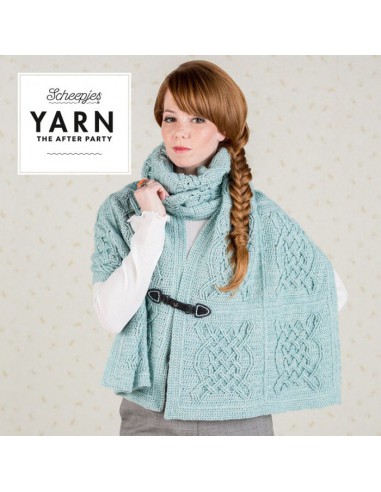 Scheepjes Yarn after party 25 Celtic tiles wrap