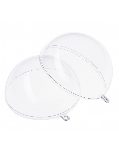 transparante kerstbal 8 cm| Het Lemsterwolhus heeft ze op voorraad!