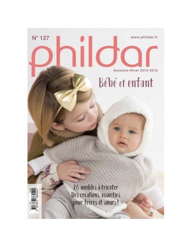 Phildar [atroonboek 127 herfst/ winter baby-kinderen