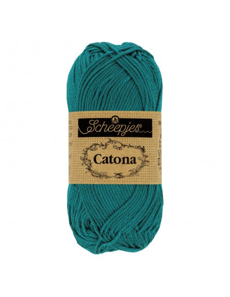 Scheepjes Catona - 401 Dark Teal