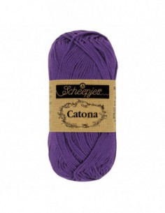 Scheepjes Catona - 521 Deep Violet