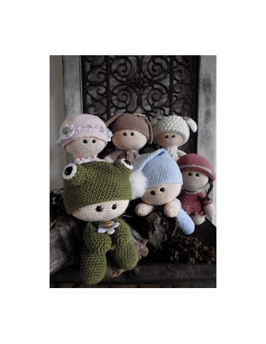 Haakpakket funny baby girl| Het Lemsterwolhus heeft ze op voorraad!