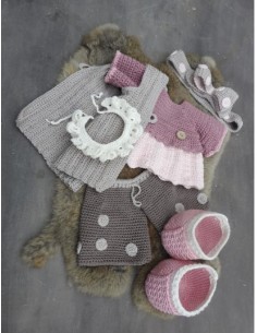 Kledingset funny dots pastel| Het Lemsterwolhus heeft ze op voorraad!