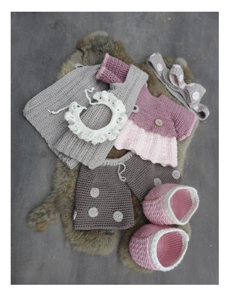 Kledingset funny dots pastel| Het Lemsterwolhus heeft ze op voorraad!