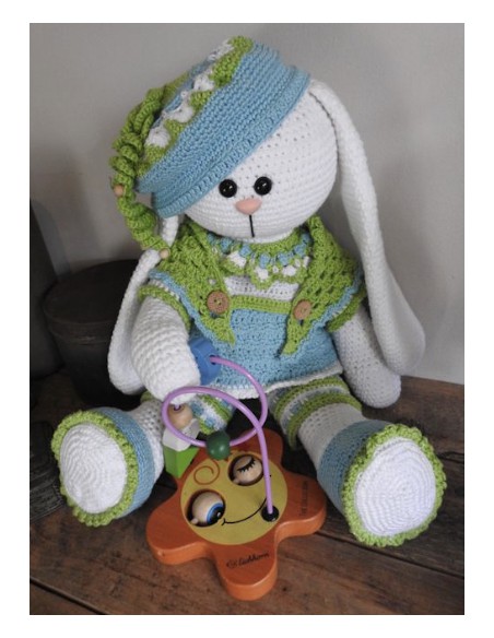 XXL Haakpakket Funny Bunny kledingset Spring Bright
