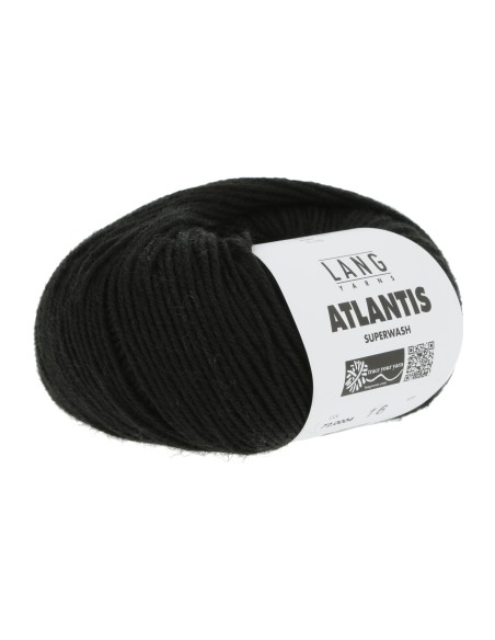 Lang Yarns Atlantis 004 zwart| het Lemster Wolhus heeft ze op voorraad!