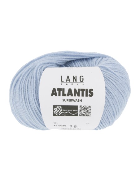 Lang Yarns Atlantis 020 Licht Blauw| het Lemster Wolhús heeft ze op voorraad!