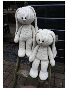 XXL Haakpakket Funny Bunny Basic linnen (staand / zittend)