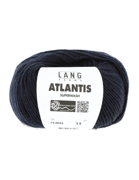 Lang Yarns Atlantis 025 diep donker blauw| het Lemster Wolhús heeft ze op voorraad!