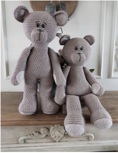 XXL Haakpakket Funny Bear Basic taupe (staand / zittend)