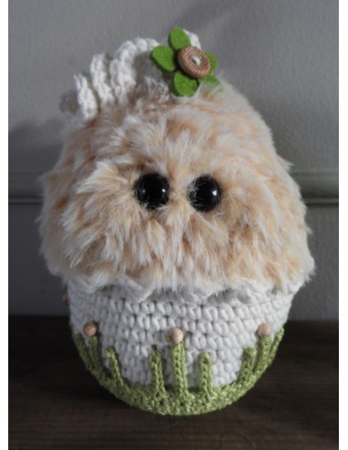 Haakpakket funny furry eggy| Het Lemsterwolhus heeft ze op voorraad!