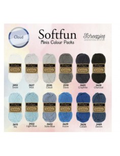 Scheepjes Colourpack Softfun mini  Cloud 2
