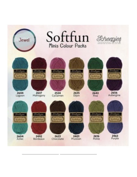 Softfun mini Colour Pack Jewel