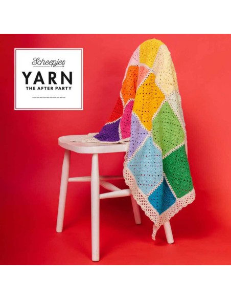 YARN  The After Party 152 Colour Shuffle blanket|het Lemster Wolhus heeft ze op voorraad!