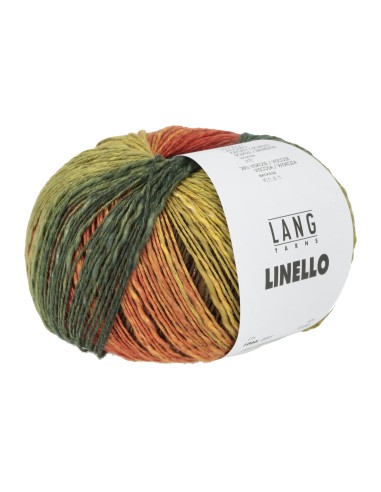 Lang Yarns Linello 55 groen. rood, geel (summer)| het Lemster Wolhús heeft ze op voorraad!