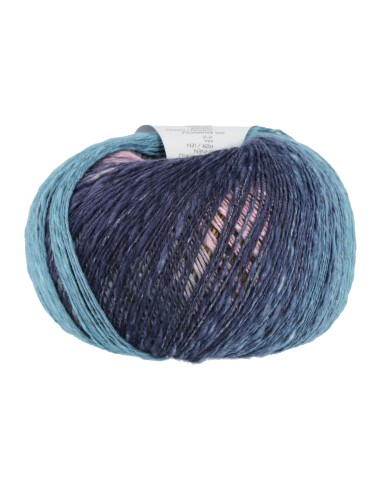 Lang Yarns Linello 56 blauw paars, geel groen, roze (seaside)| het Lemster Wolhús heeft ze op voorraad!