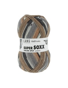 Super soxx 6 ply hotdrinks 376 hot chocolate| het Lemster Wolhus heeft ze op voorraad! 2