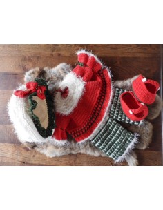 XXL funny kleidingset sweety girl christmas |op voorraad bij het  lemster wolhus