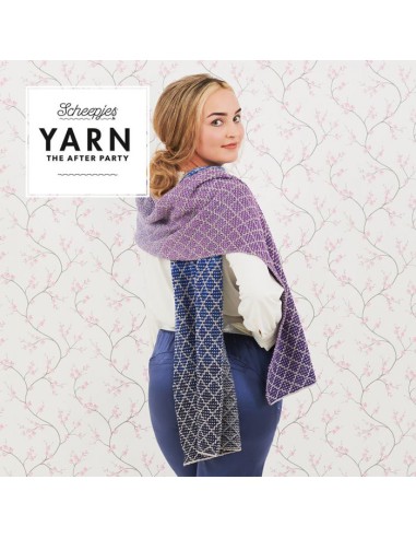 yarn the after party 7, lavender trellis wrap|het lemster wolhus heeft ze op voorraad!