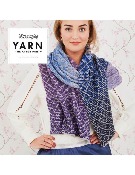 yarn the after party 7, lavender trellis wrap|het lemster wolhus heeft ze op voorraad!