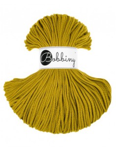 Bobbiny junior 3 mm koord spicy yellow|'t Lemsterwolhus heeft ze op voorraad