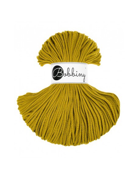 Bobbiny junior 3 mm koord spicy yellow|'t Lemsterwolhus heeft ze op voorraad