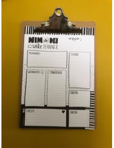 Leuke weekplanner in het fries|het Lemster Wolhus heeft ze op voorraad!