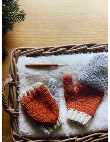 Wanten en mutsen haken a la Sascha|het Lemster Wolhus heeft hem op voorraad!