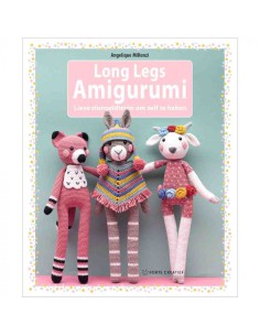long legs amigurumi, lieve slungeldieren om zelf te maken|het Lemster Wolhus heeft hem op voorraad!
